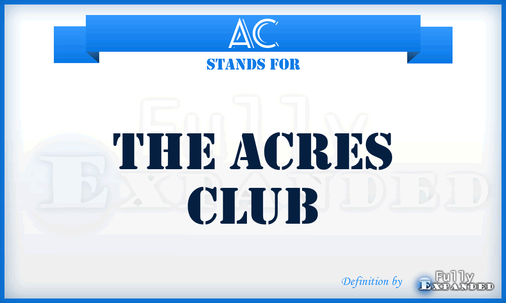 AC - The Acres Club
