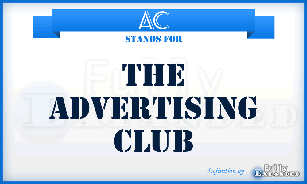 AC - The Advertising Club