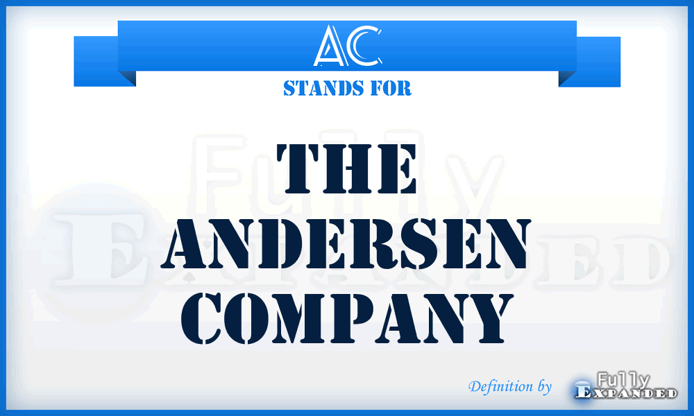 AC - The Andersen Company