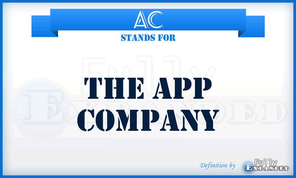 AC - The App Company