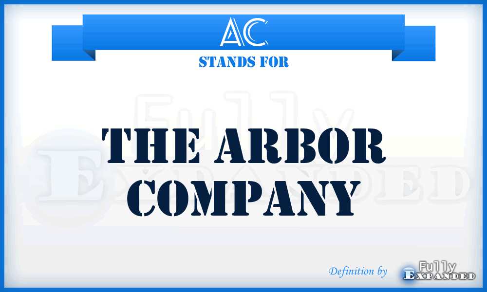 AC - The Arbor Company