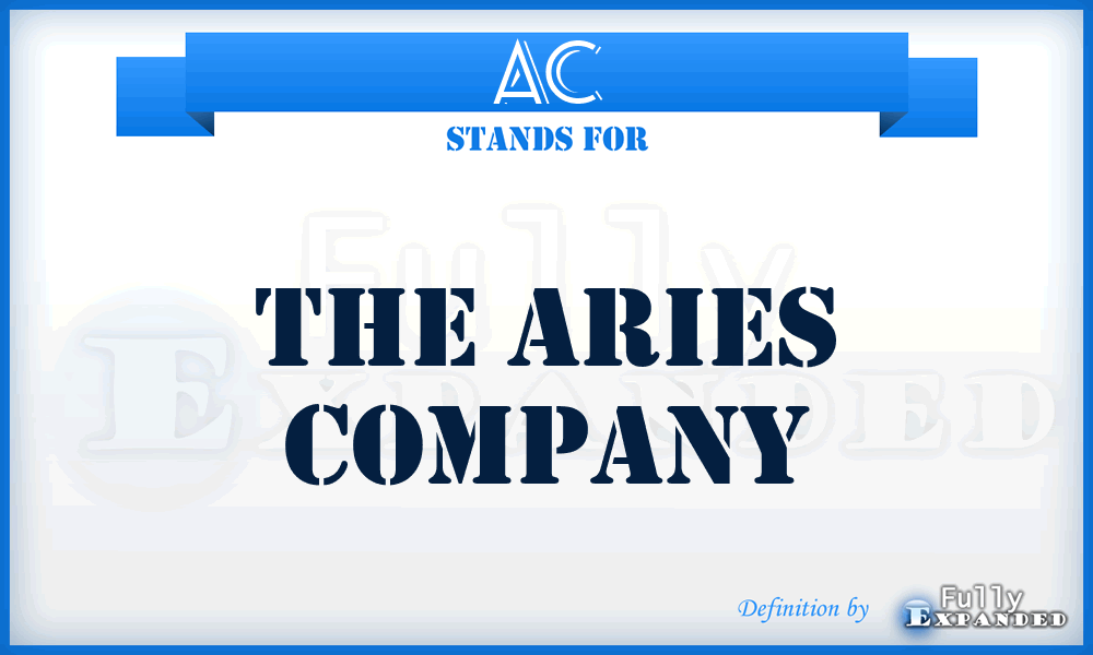AC - The Aries Company