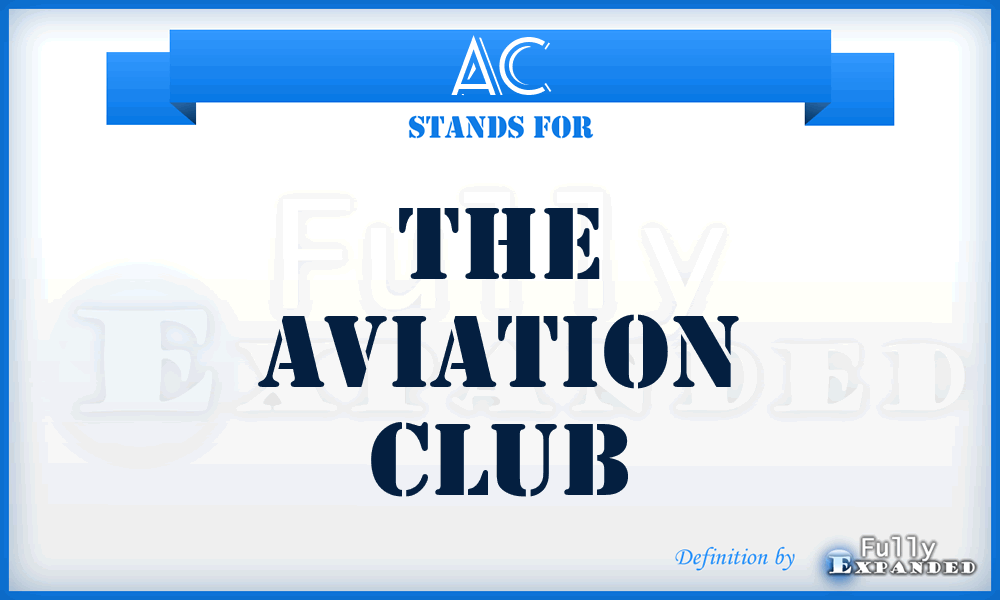 AC - The Aviation Club