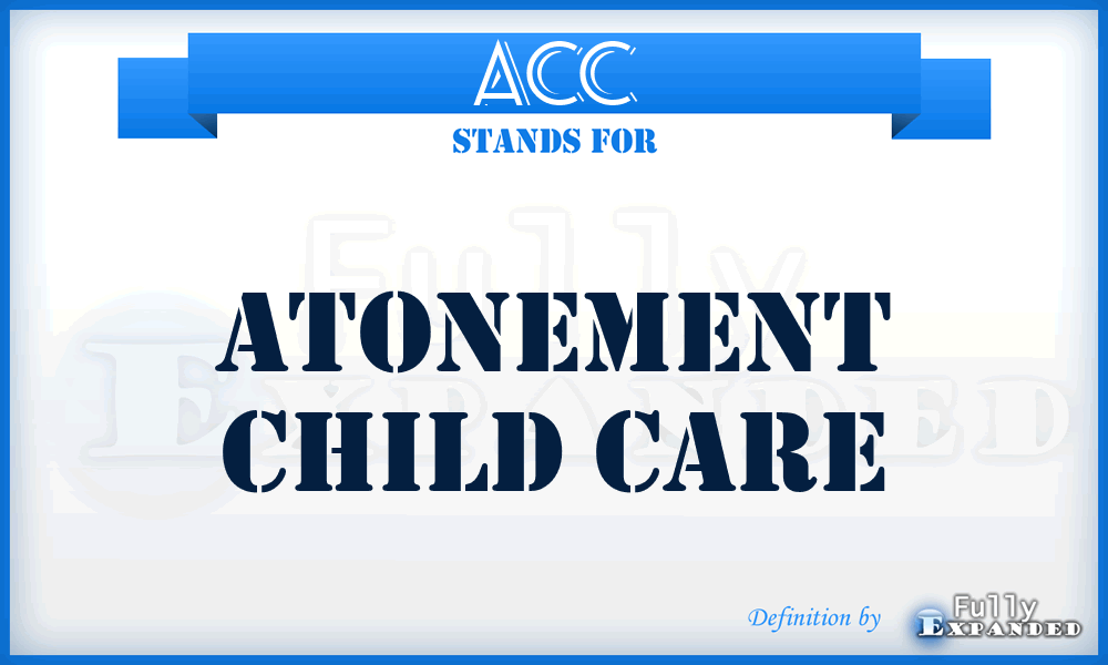 ACC - Atonement Child Care