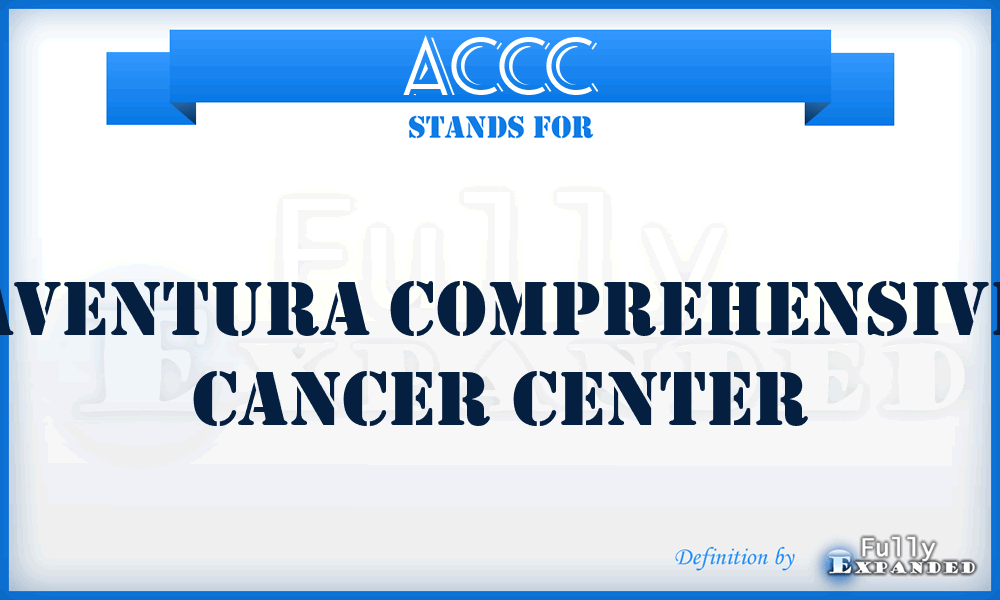 ACCC - Aventura Comprehensive Cancer Center