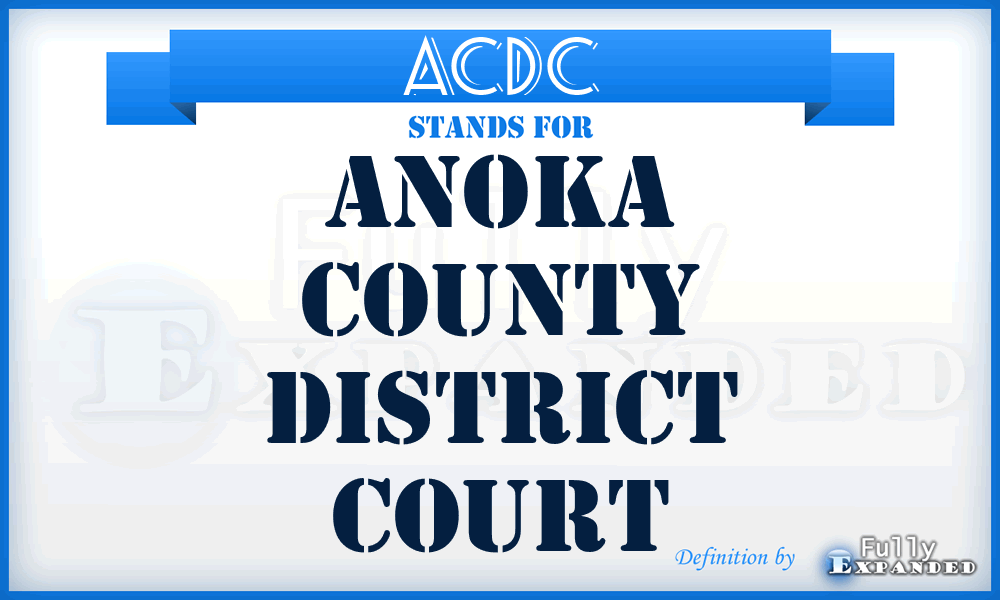 ACDC - Anoka County District Court