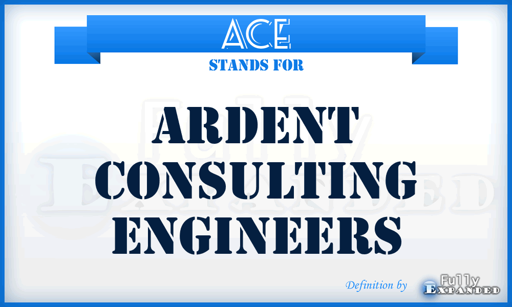 ACE - Ardent Consulting Engineers