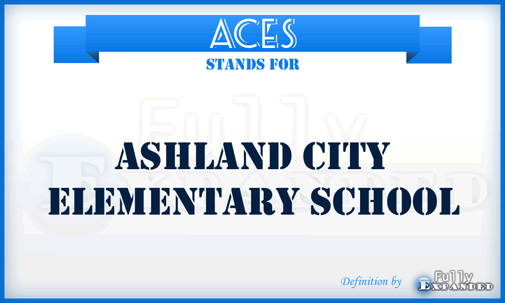 ACES - Ashland City Elementary School