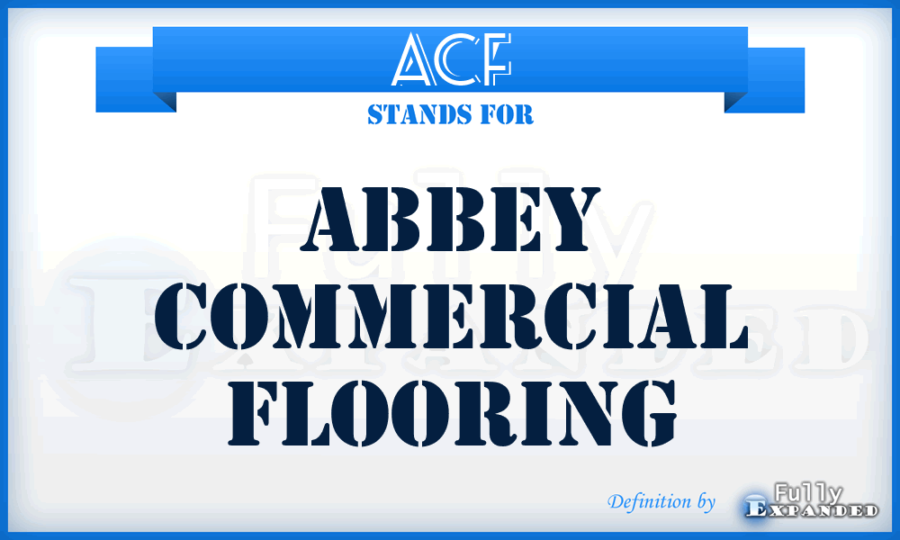 ACF - Abbey Commercial Flooring