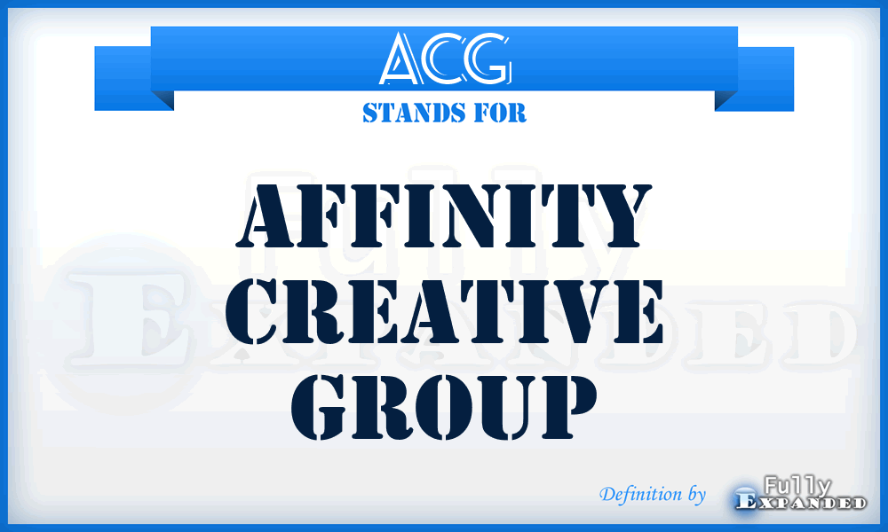 ACG - Affinity Creative Group