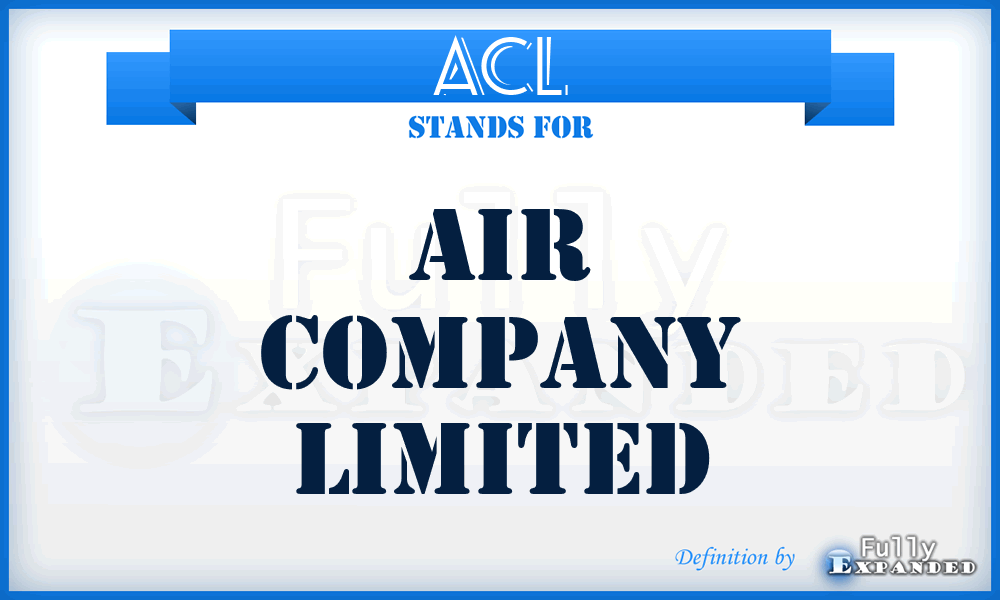 ACL - Air Company Limited