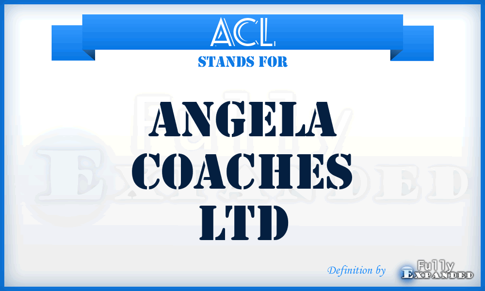 ACL - Angela Coaches Ltd