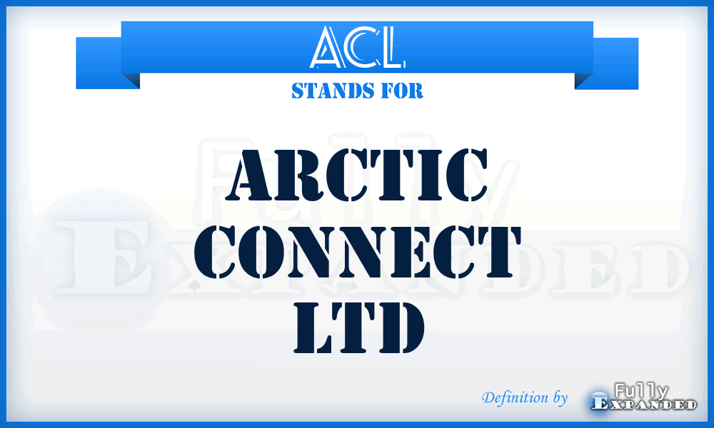 ACL - Arctic Connect Ltd