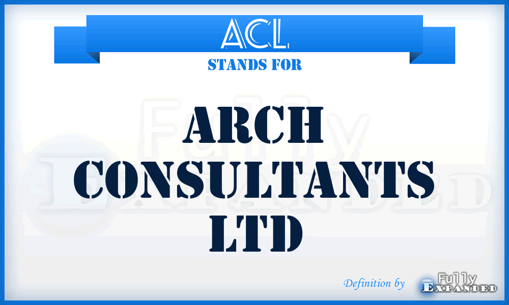 ACL - Arch Consultants Ltd