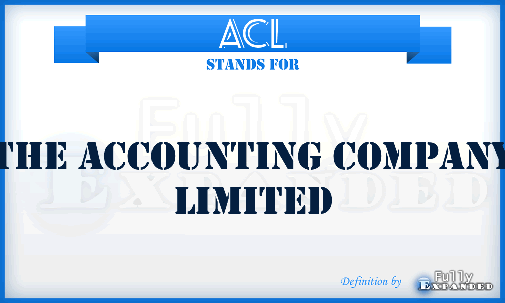 ACL - The Accounting Company Limited