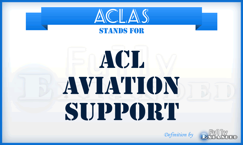ACLAS - ACL Aviation Support