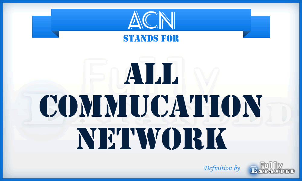 ACN - All Commucation Network