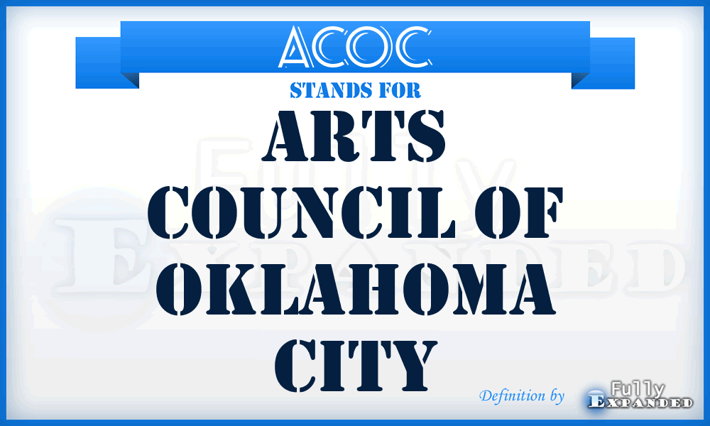 ACOC - Arts Council of Oklahoma City