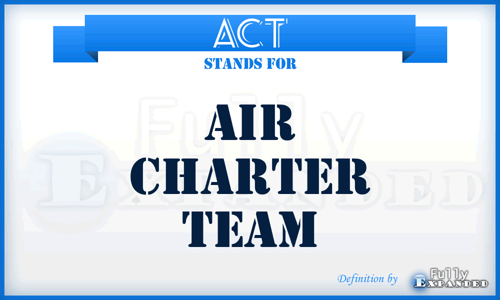 ACT - Air Charter Team
