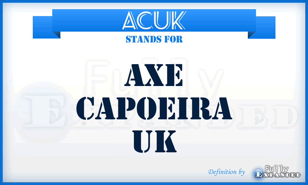 ACUK - Axe Capoeira UK