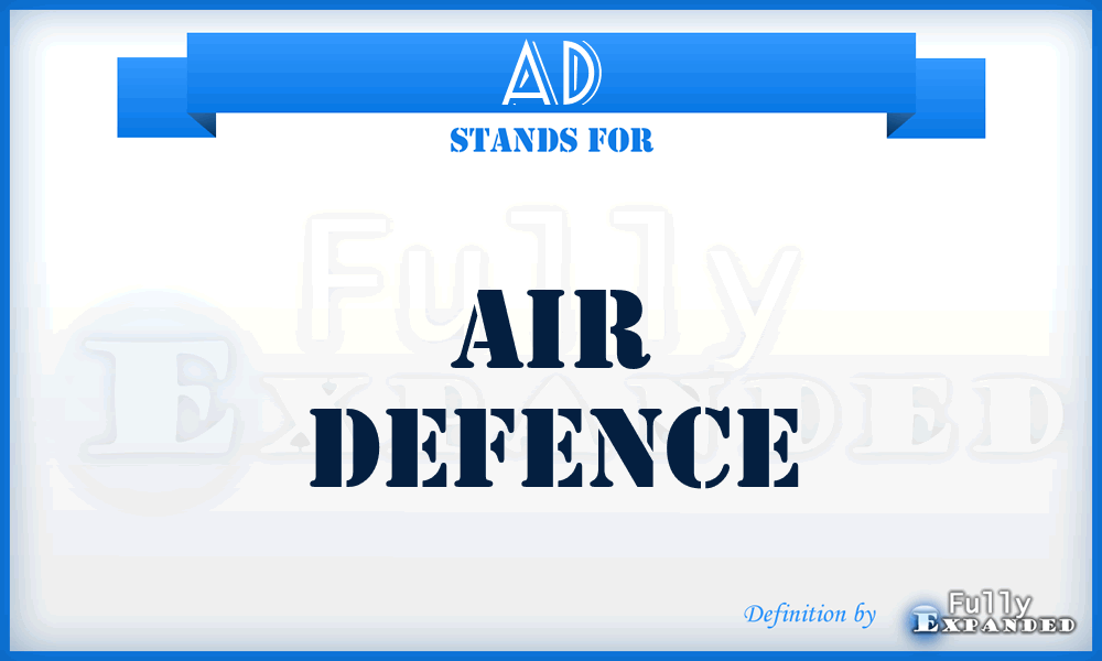 AD - Air Defence