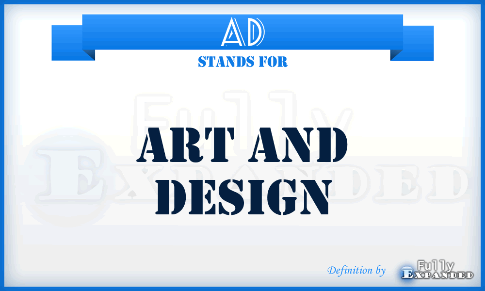 AD - Art and Design
