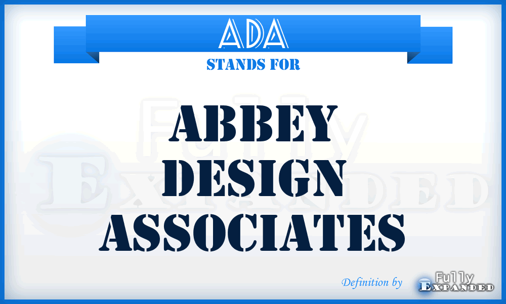 ADA - Abbey Design Associates