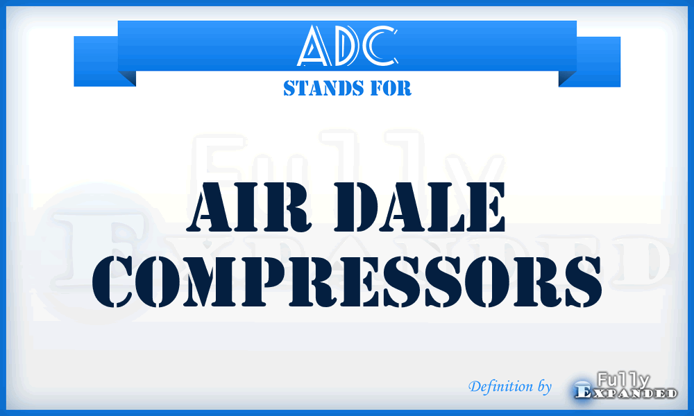 ADC - Air Dale Compressors