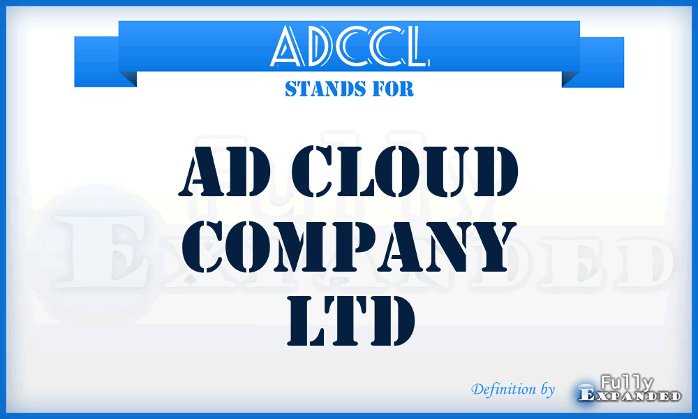 ADCCL - AD Cloud Company Ltd