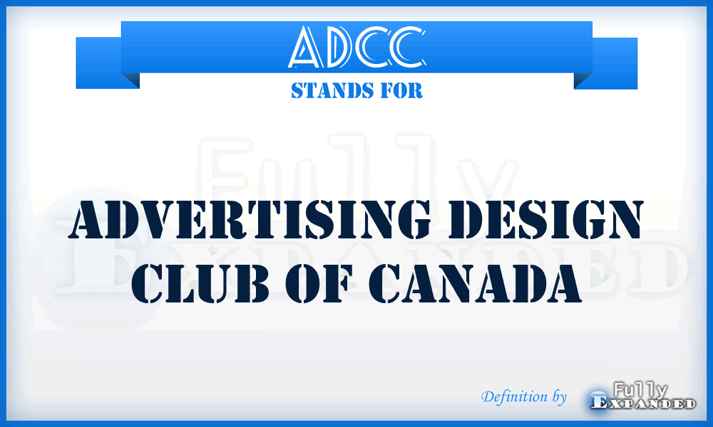 ADCC - Advertising Design Club of Canada