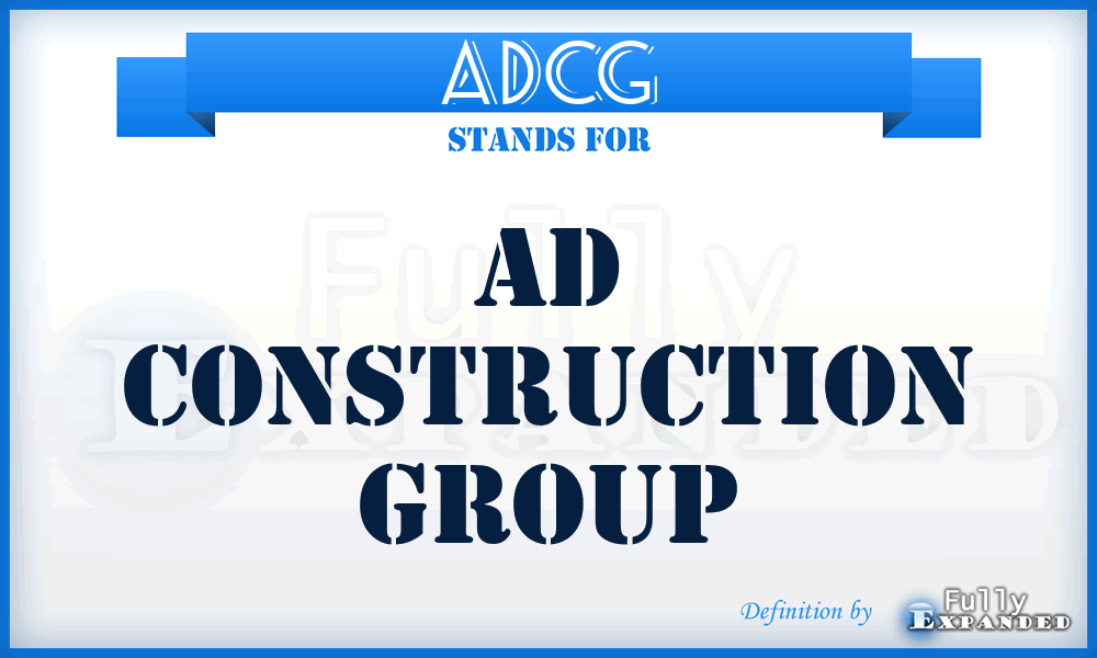ADCG - AD Construction Group