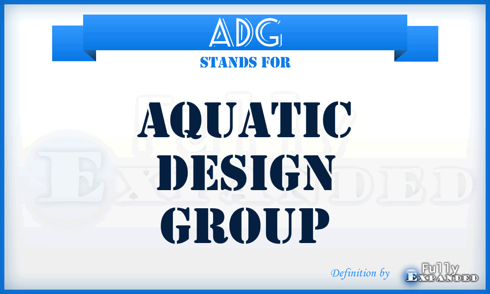 ADG - Aquatic Design Group