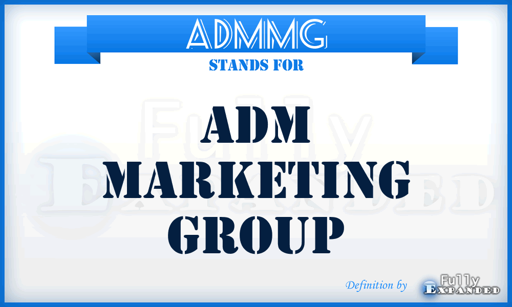 ADMMG - ADM Marketing Group
