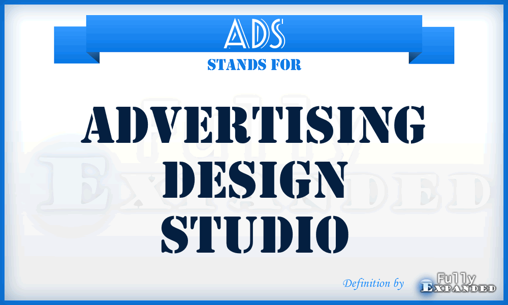 ADS - Advertising Design Studio