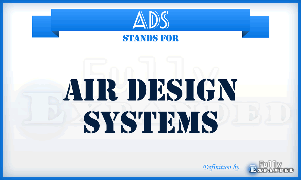 ADS - Air Design Systems