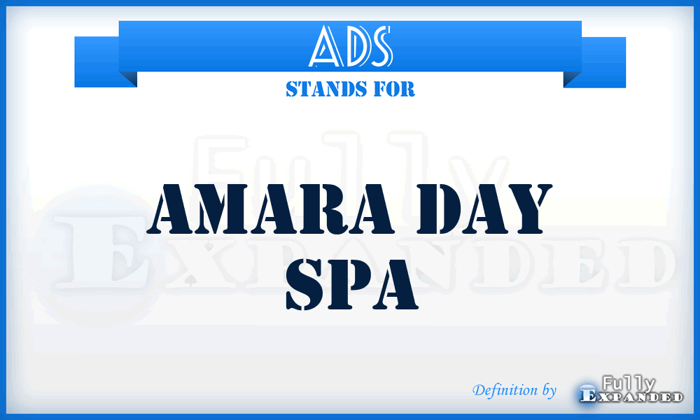 ADS - Amara Day Spa