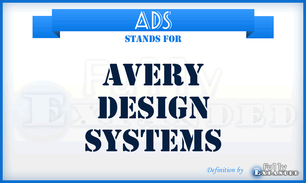 ADS - Avery Design Systems