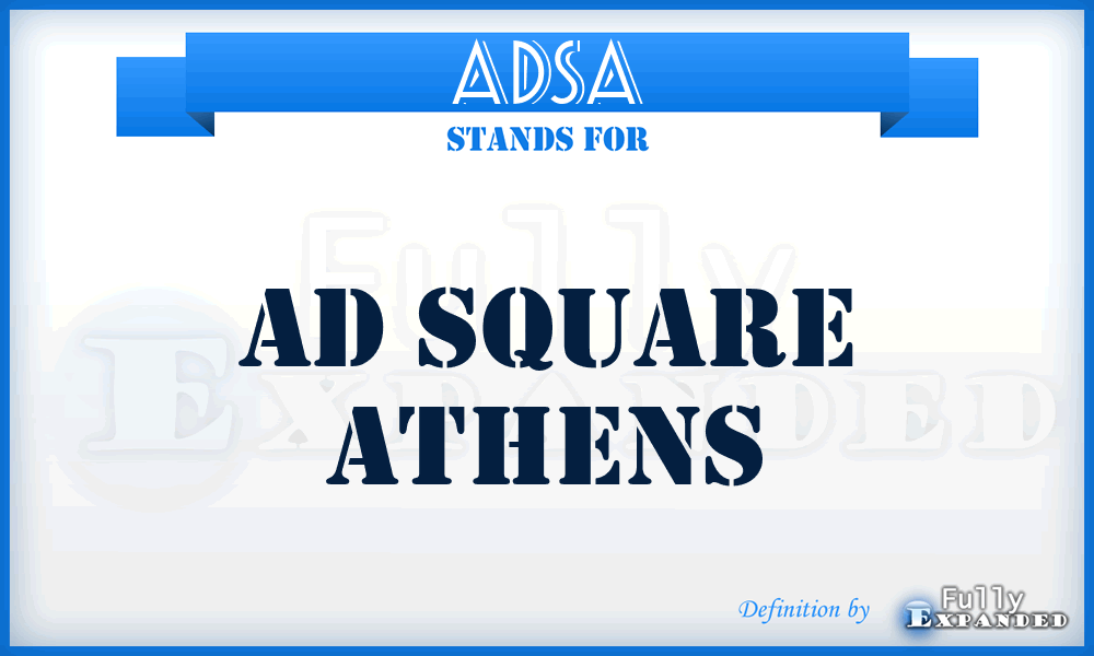 ADSA - AD Square Athens