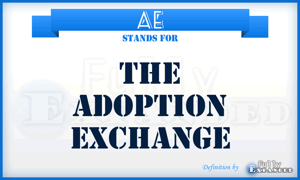AE - The Adoption Exchange