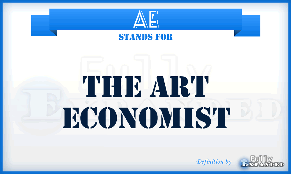 AE - The Art Economist