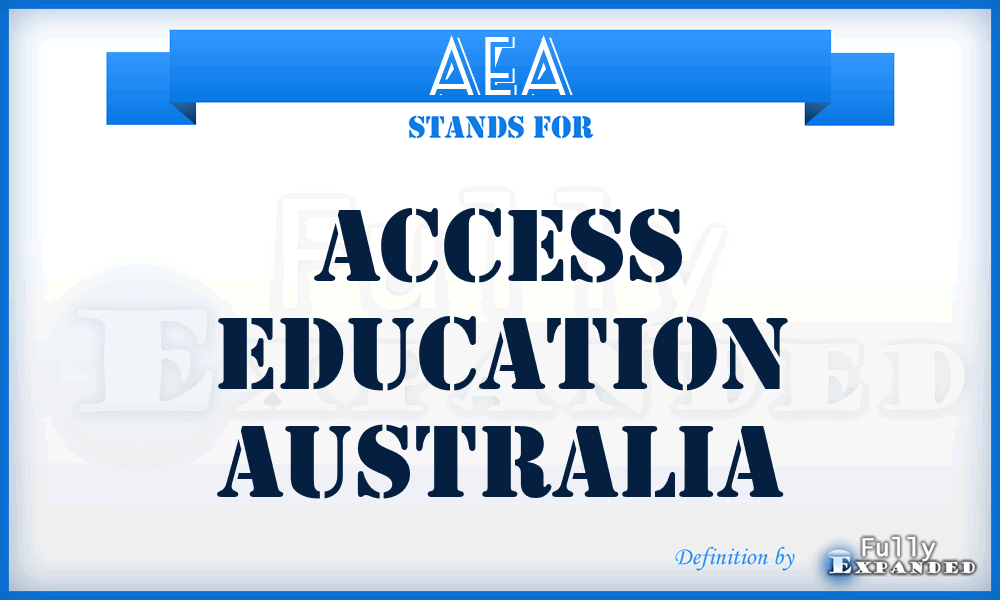 AEA - Access Education Australia