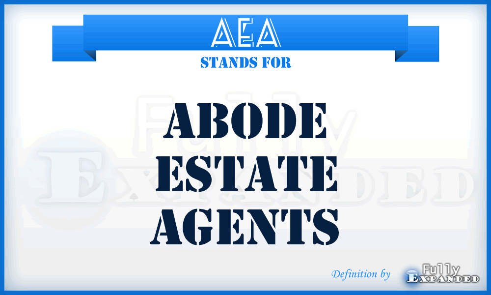 AEA - Abode Estate Agents