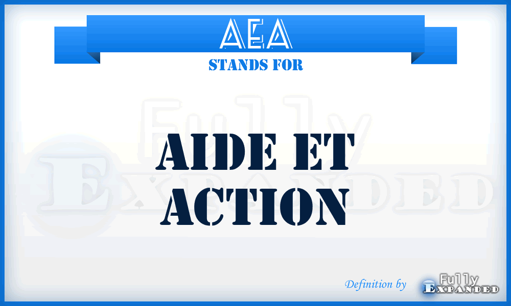 AEA - Aide Et Action