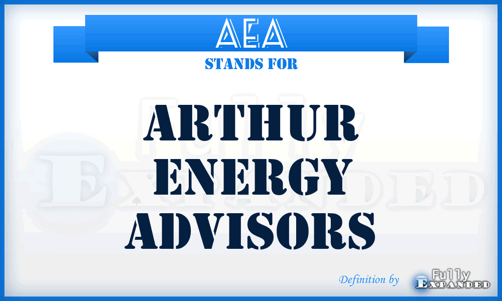 AEA - Arthur Energy Advisors