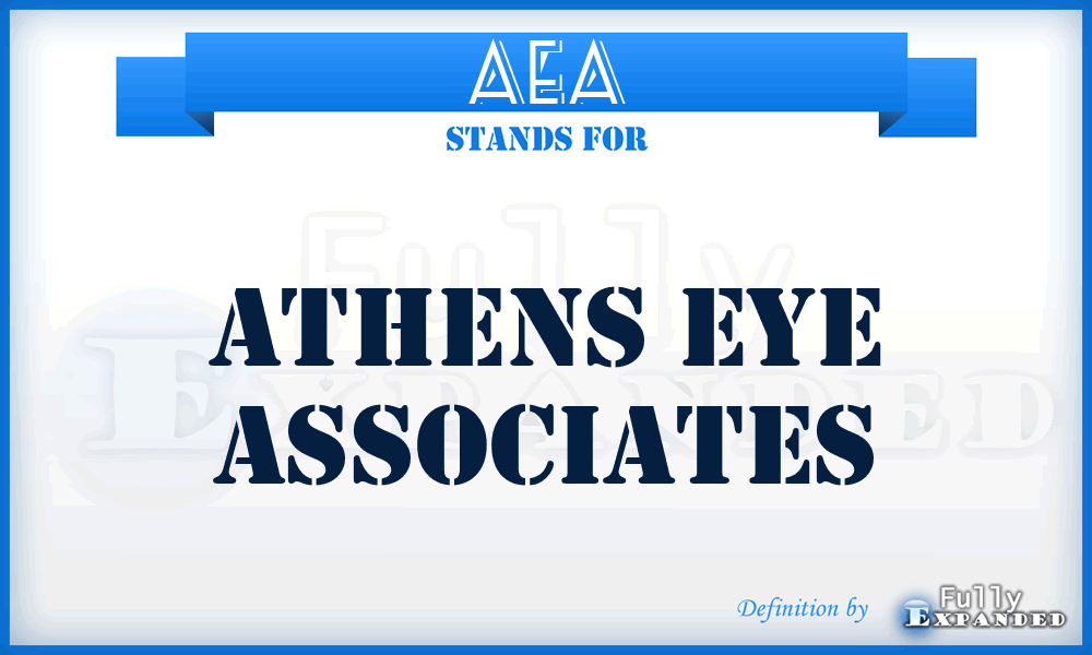 AEA - Athens Eye Associates