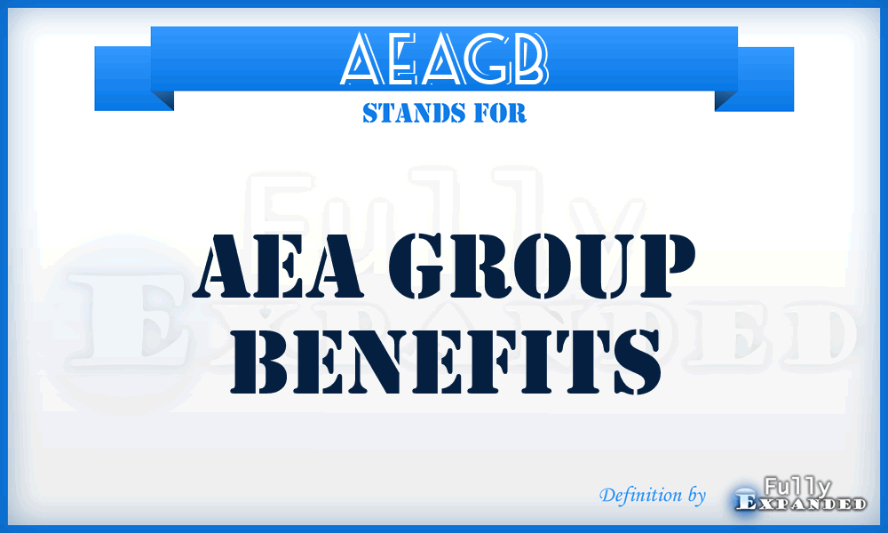 AEAGB - AEA Group Benefits