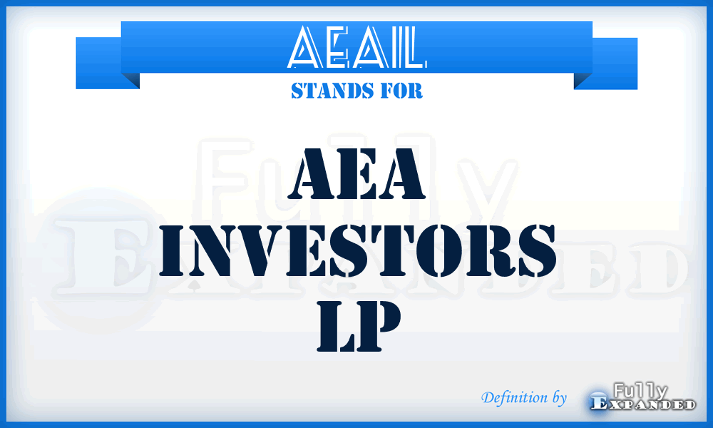 AEAIL - AEA Investors Lp