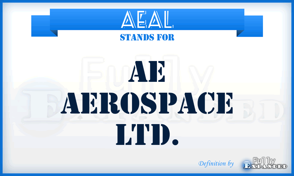 AEAL - AE Aerospace Ltd.