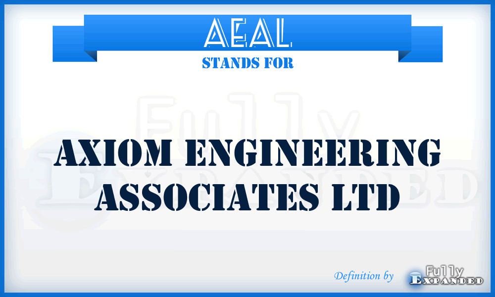 AEAL - Axiom Engineering Associates Ltd