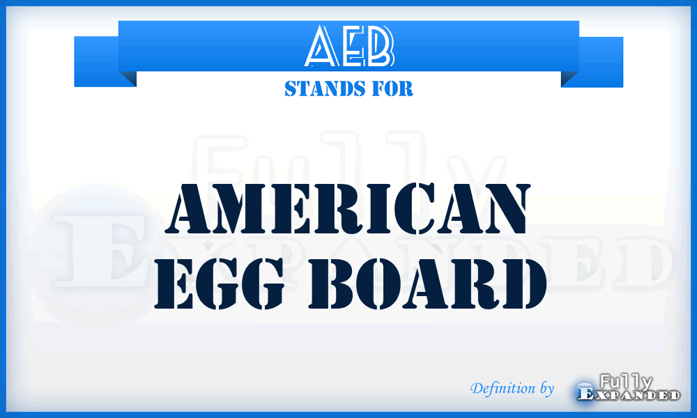 AEB - American Egg Board